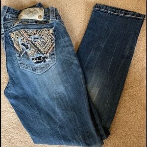Miss Me crop jeans size 27